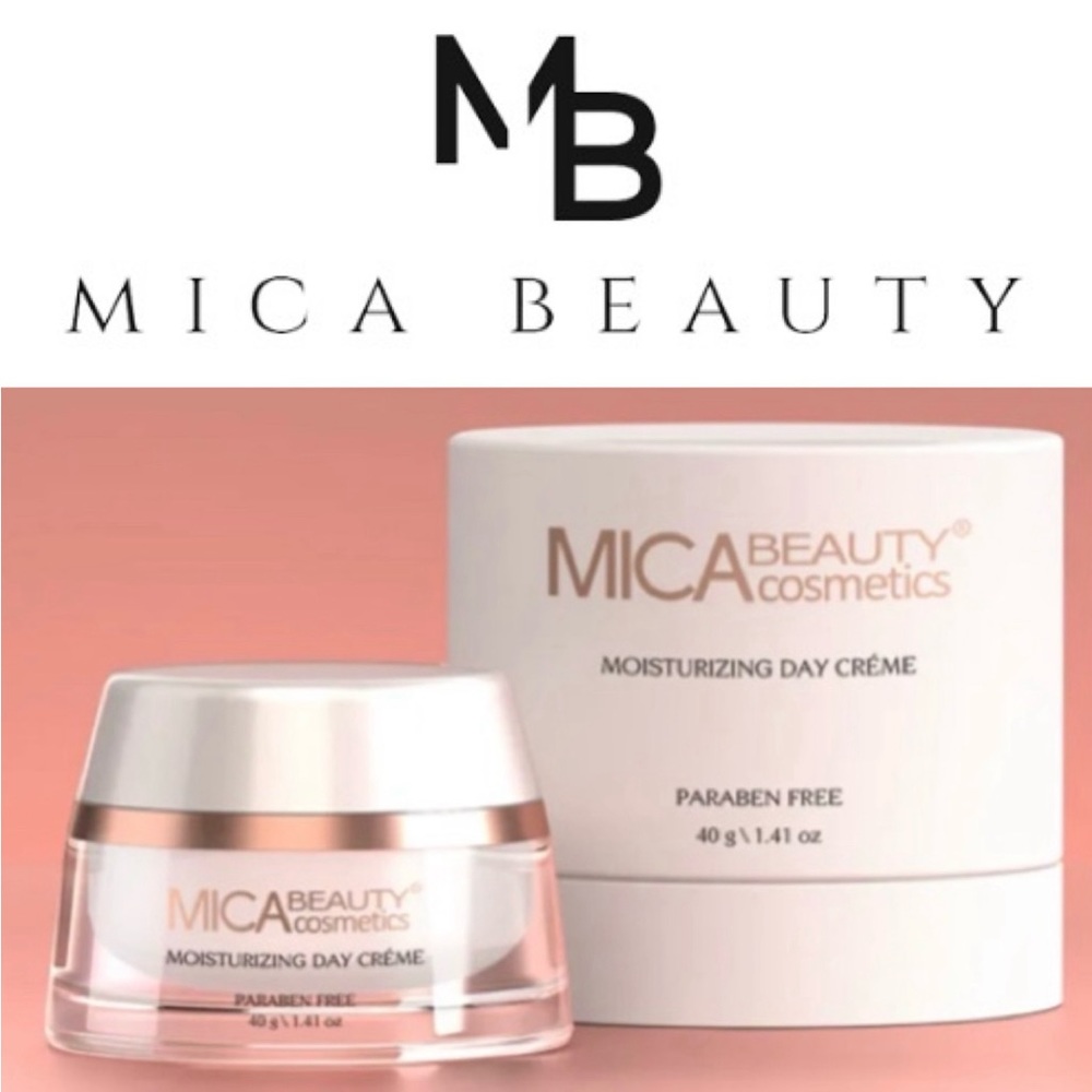 NIB MICA Beauty Moisturizing Day CRÈME: Parabin Free 40g